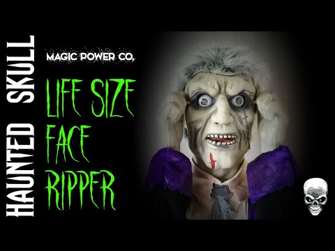 Halloween Animated Life Size Face Ripper (Magic Power Co. 2008) | GHASTLY REVIEWS SE5 E19