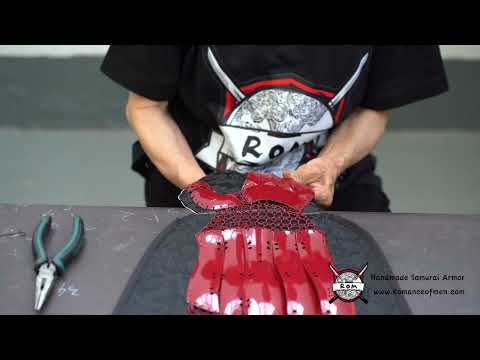 Handmade Samurai Armor Process