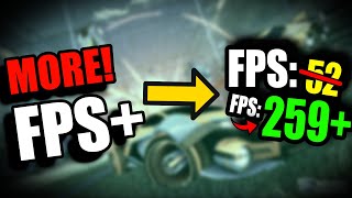 🔧 How To Get MORE Fps In Rocket League
