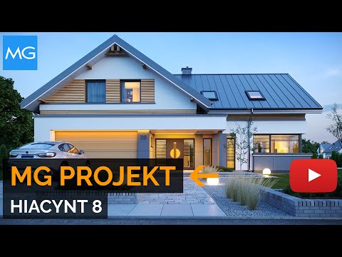 Projekt domu Hiacynt 8 MG Projekt - 222,33 m²