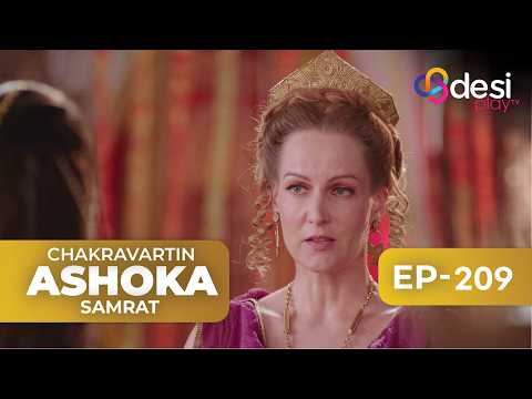 CHAKRAVARTIN ASHOKA SAMRAT | Full Episode 209 - English Dubbed | Desi Play-English