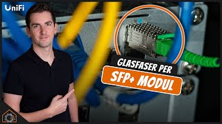 SFP+ Modul an der UniFi Dream Machine Pro (für Glasfaser)