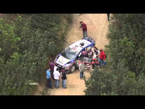 Crash @ WRC Rally de Portugal 2013: Mads Østberg