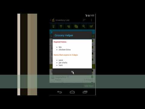 Grocery Helper Video