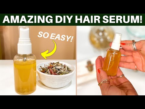 How to Make Your Own DIY Hair Serum (Super Simple!)
