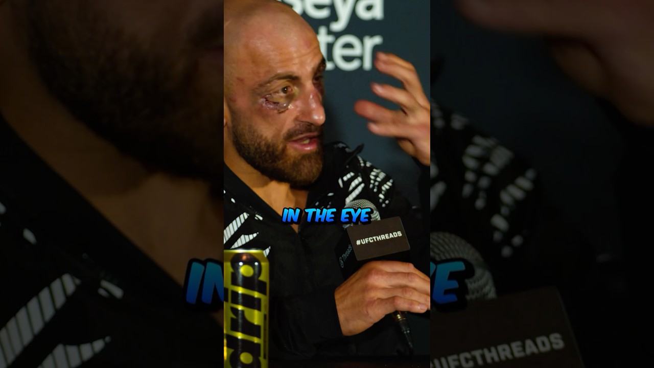 😳👁️ ALEX VOLKANOVSKI SHOCKINGLY ADMITS HE LOST VISION IN UFC TITLE FIGHT WITH DIEGO LOPES