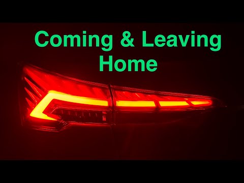 Welcome Lights: Škoda Octavia FACELIFT 2024  [TOP LED Animation]