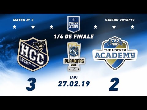 27.02.2019 HC La Chaux-de-Fonds – EVZ Academy (3-2) AP