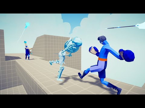 BOXER + CANDLE AND LIGHTNING ARCHER vs EVERY UNIT | TABS - Totally Accurate Battle Simulator