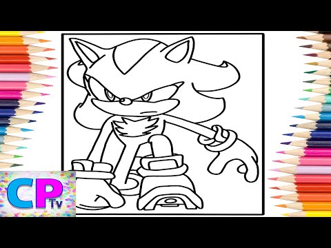 Shadow Coloring Pages/Shadow from Sonic the Hedgehog/Elektronomia - Energy [NCS Release]