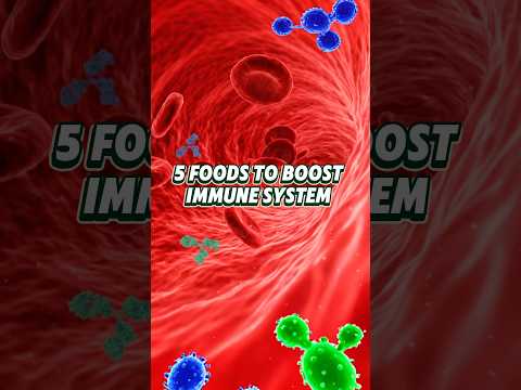 5 Foods To Boost Your Immune System #health #wellness #diet #immune #immunesystem #nutrition