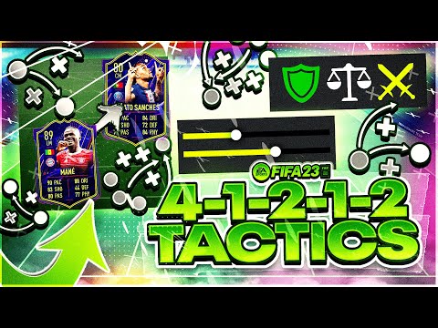 BEST 41212 CUSTOM TACTICS! 4-1-2-1-2 (2) META TACTICS & INSTRUCTIONS - FIFA 23 ULTIMATE TEAM!