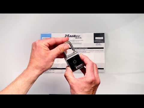 Master Lock 4400D & 4400DLH Bluetooth Smart Padlocks - Get Started