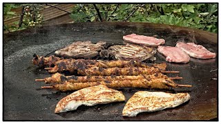 Czaja Feuerschale “Lindau” Ø 85 cm in Rostoptik | Grillen Kochen Barbecue | Teil 4 Angrillen