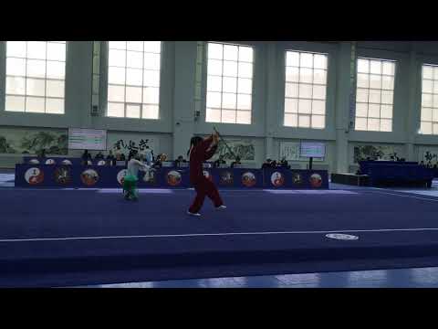 Tai Chi Chen style, sword, wushu competition 2019