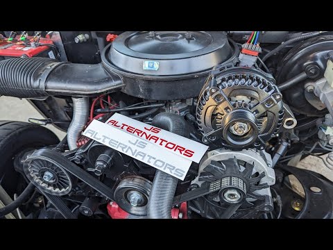How to change alternator on 94 Chevy C1500 + JS Alternator upgrade