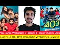 Door No 403 Best Romantic Comdey Tamil Webseries Review By Critics Mohan 2 Minute Film Review Viu