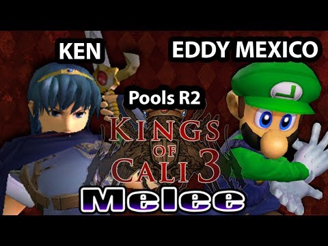 Kings of Cali 3 - Ken (Marth) Vs. Eddy Mexico (Luigi) - Pools Round 2