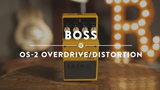 BOSS OS-2 OverDrive / Distortion - відео 3