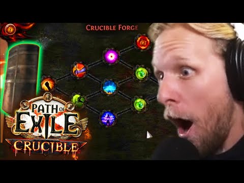 ITEM SKILL TREES?! - Quin Reacts to PoE Crucible League Reveal