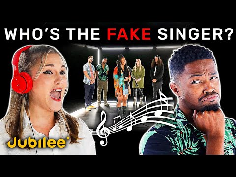 6 Professional Singers vs 1 Fake