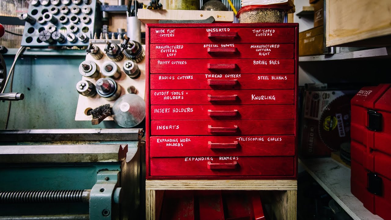 Adam Savage's One Day Builds: Machinist Tool Drawers!