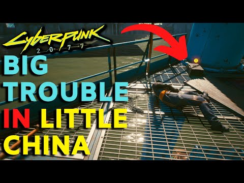 Cyberpunk 2077 - What Happened in Little China? | Hidden Story (Secret Location with Loot!}
