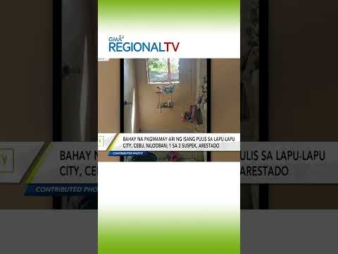 Bahay ng pulis sa Lapu-lapu City, Cebu, nilooban #shorts GMA Regional TV