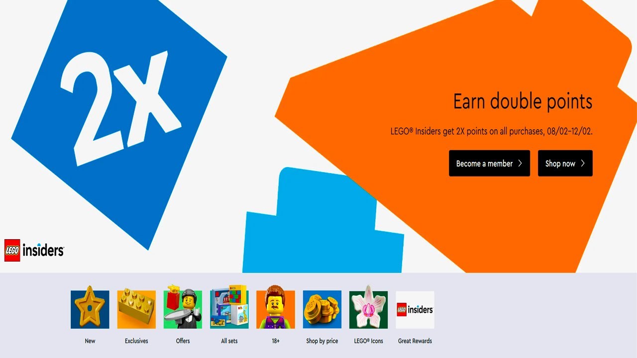 How To Get Double LEGO Insiders Points!