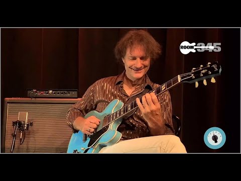 #74: 2016 Gibson ES-345 Frost Blue 1964 Reissue w/ Lambertones PUs and Henriksen Forte Head