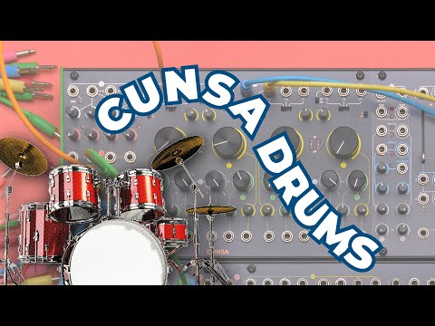 Analog drum machine sounds with the CUNSA filter!