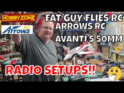 ARROWS RC AVANTI S 50MM CG,VECTOR, RATES AND MORE by Fat Guy Flies RC