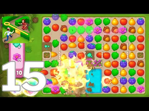 Gardenscapes - Finishing Garden Section - Match 3 Game Progress - Part 15