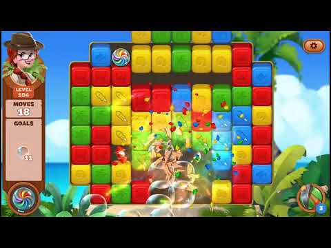 Lost Island Blast Adventure Level 104