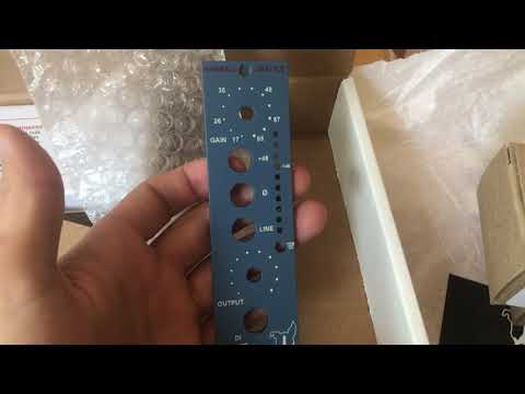 Unboxing the Lola Pre Amp from Hairball Audio