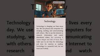 Technology | English Speaking Practice #englishspeaking #englishlearning #englishlanguage