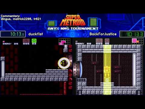 Super Metroid Tournament. duckfist vs BackForJustice