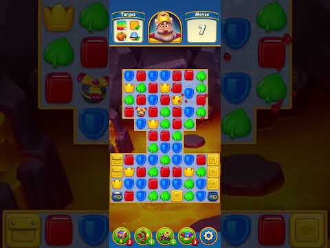 Royal Match Level -"4257"Complete #youtube #games #gameplay #youtubeshorts