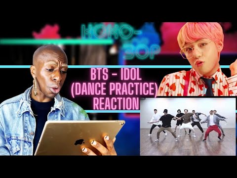 EX-BALLET DANCER REACTS to BTS - IDOL (Dance Practice)
