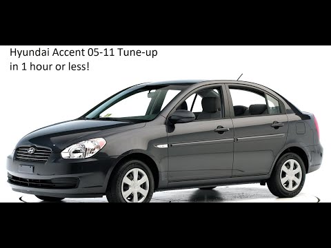 Hyundai Accent 05-11 Full Tune-up in 1 hour