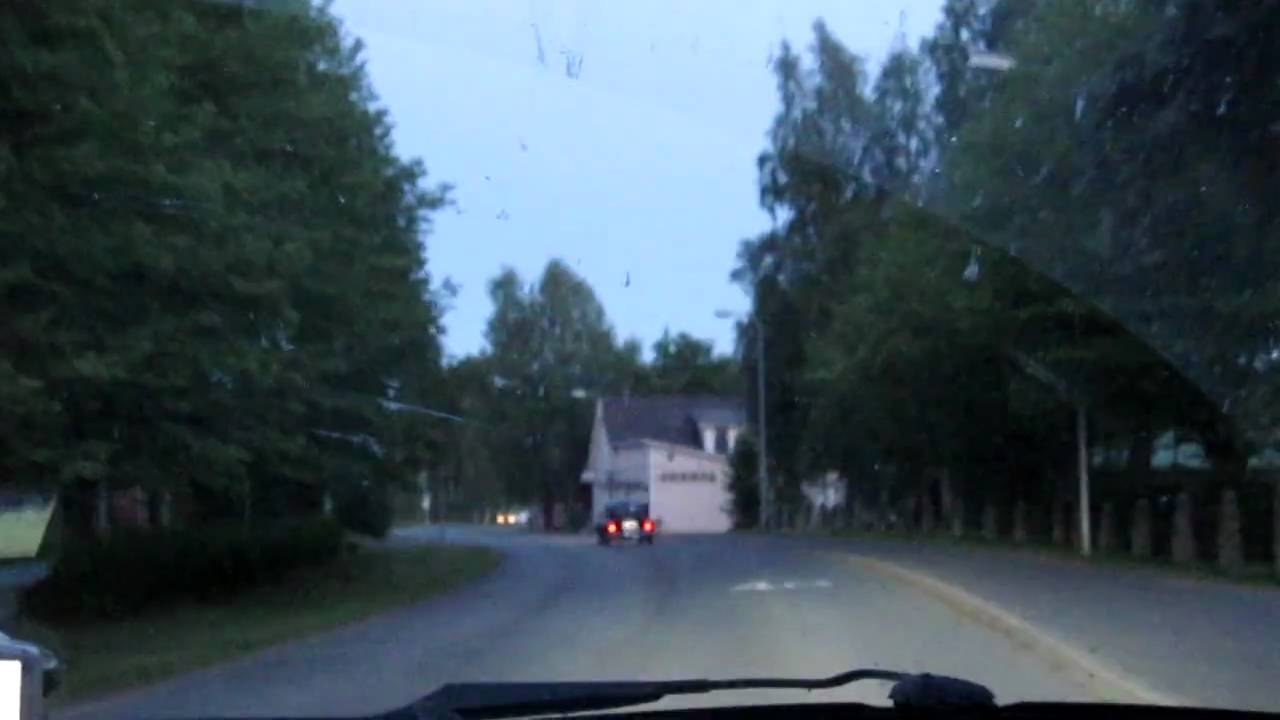 Karstula by night, Finland