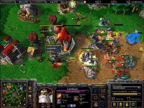 WarCraft 3: Lucifer (UD) vs HMM.Raphael (HU)  - WC78