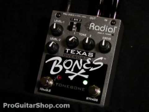 Radial Texas Bones Dual Overdrive Pedal