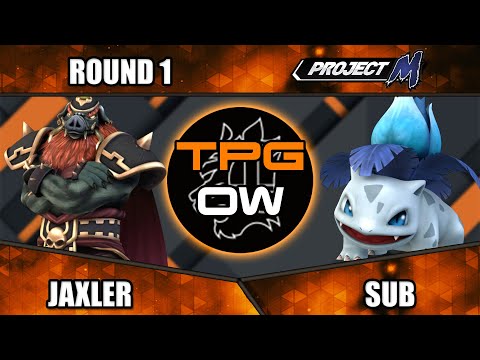 RIT TPG Off-Week PM -Jaxler (Ganondorf) vs. Sub (Ivysaur) - Round 1 Project M