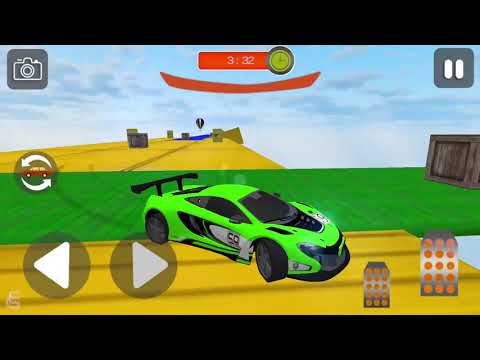 Mega Stunt Racing Cars Extreme GT 2019 #4 | Android Gameplay | Friction Games