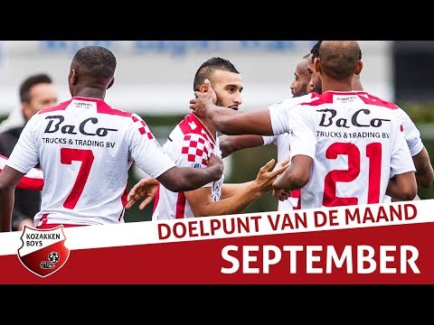 Wie scoorde de mooiste goal van september? - Kozakken Boys TV