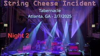 String Cheese Incident @ Tabernacle, Atlanta, GA on 2/7/2025 (Full Live Concert)