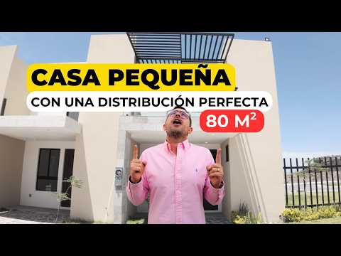 CASA PEQUEÑA Con 3 Recámaras en 80 METROS 🏡 🛏️
