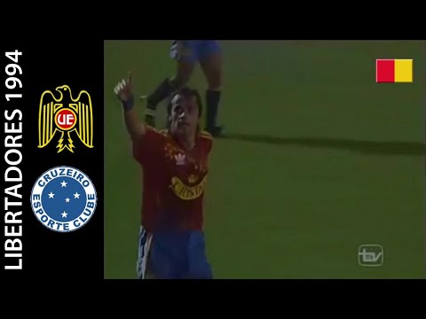 Unión Española 1-0 Cruzeiro - Octavos de Final Ida Copa Libertadores 1994 - Resumen