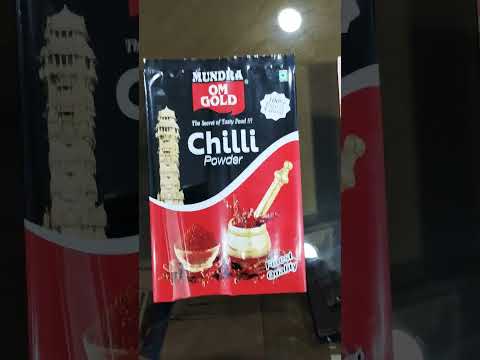 Mirchi powder packaging pouch